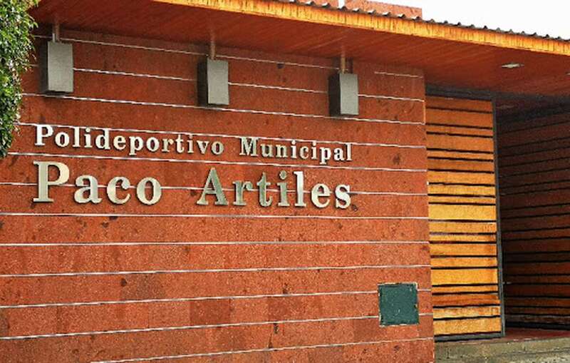 Imagen de archivo del polideportivo Paco Artiles (Foto TA)